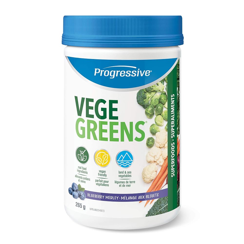 Progressive Blueberry Medley Vegegreens - 265g