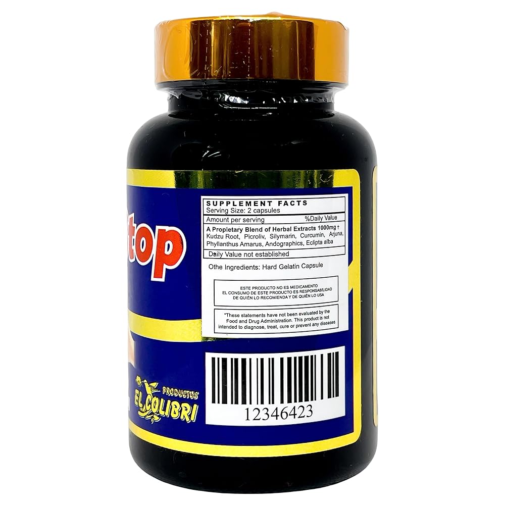 Productos El Colibri Al Stop Herbal Extract Blend - 90 Capsules - image 4