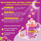 LILICARE 5HTP Gummies with Magnesium Glycinate - Melatonin Free Sleep