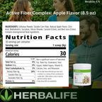 Herbalife Active Fiber Complex Apple Flavor - 7.4 oz Powder - image 3
