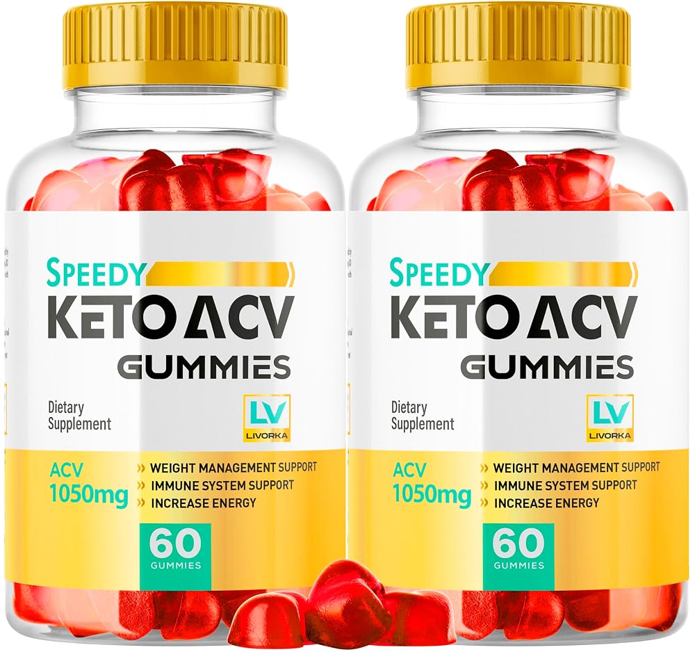 LIVORKA Speedy Keto ACV Gummies Apple Cider Vinegar - 120 Gummies