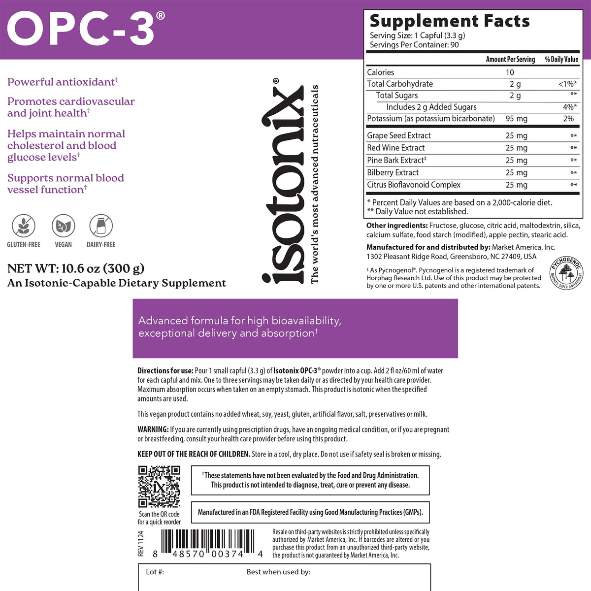 Isotonix Daily Essentials Kit with Iron - 4-Piece Multivitamin Set - image 2