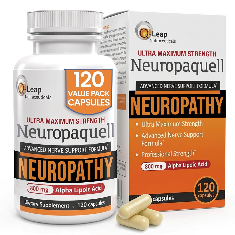 Platinum Health Neuropaquell Alpha Lipoic Acid Nerve Support - 120 Capsules