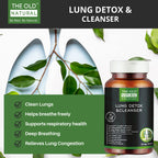 The Old Natural 19 in 1 Lungs Detox for Smokers & Pollution 60 Veg - image 4