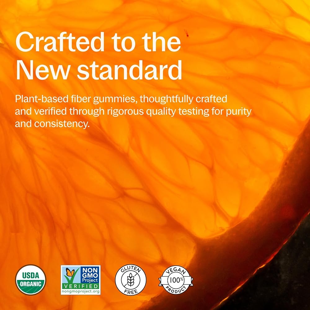 New Chapter Organic Prebiotic Fiber Gummies - 60 Gummies - image 6