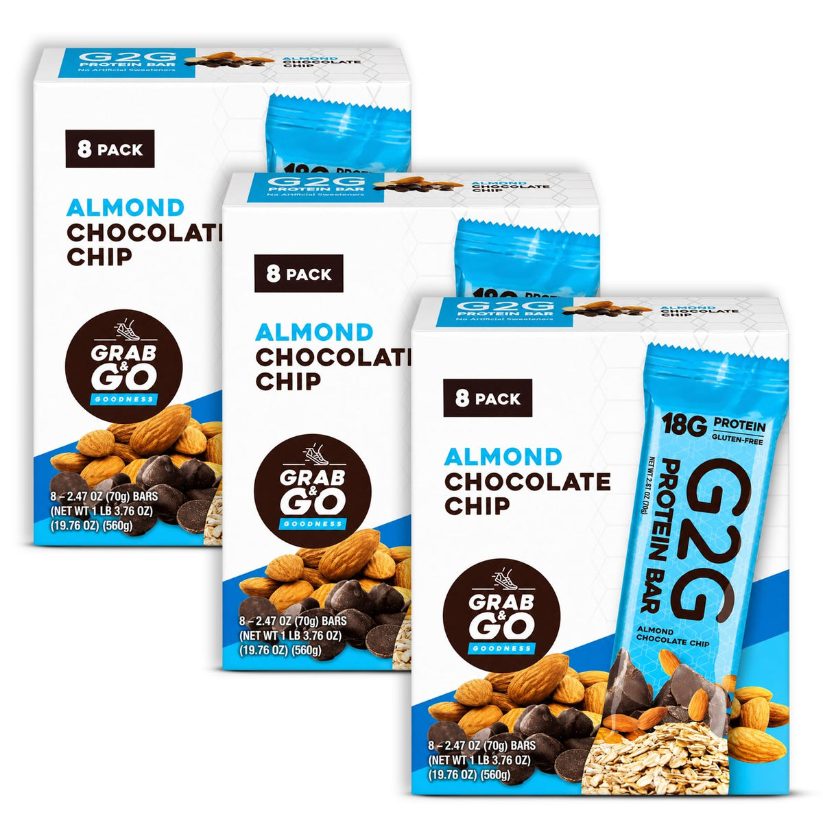 G2G Protein Bar, Almond Chocolate Chip Parent