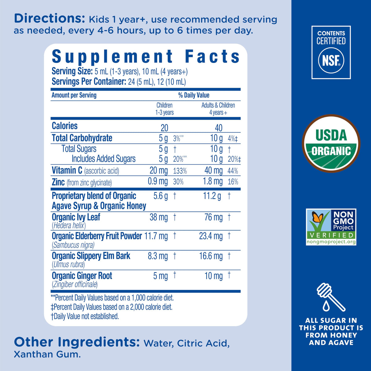 Mommy's Bliss Organic Kids Cough Syrup & Mucus - 4 Fl Oz - image 5