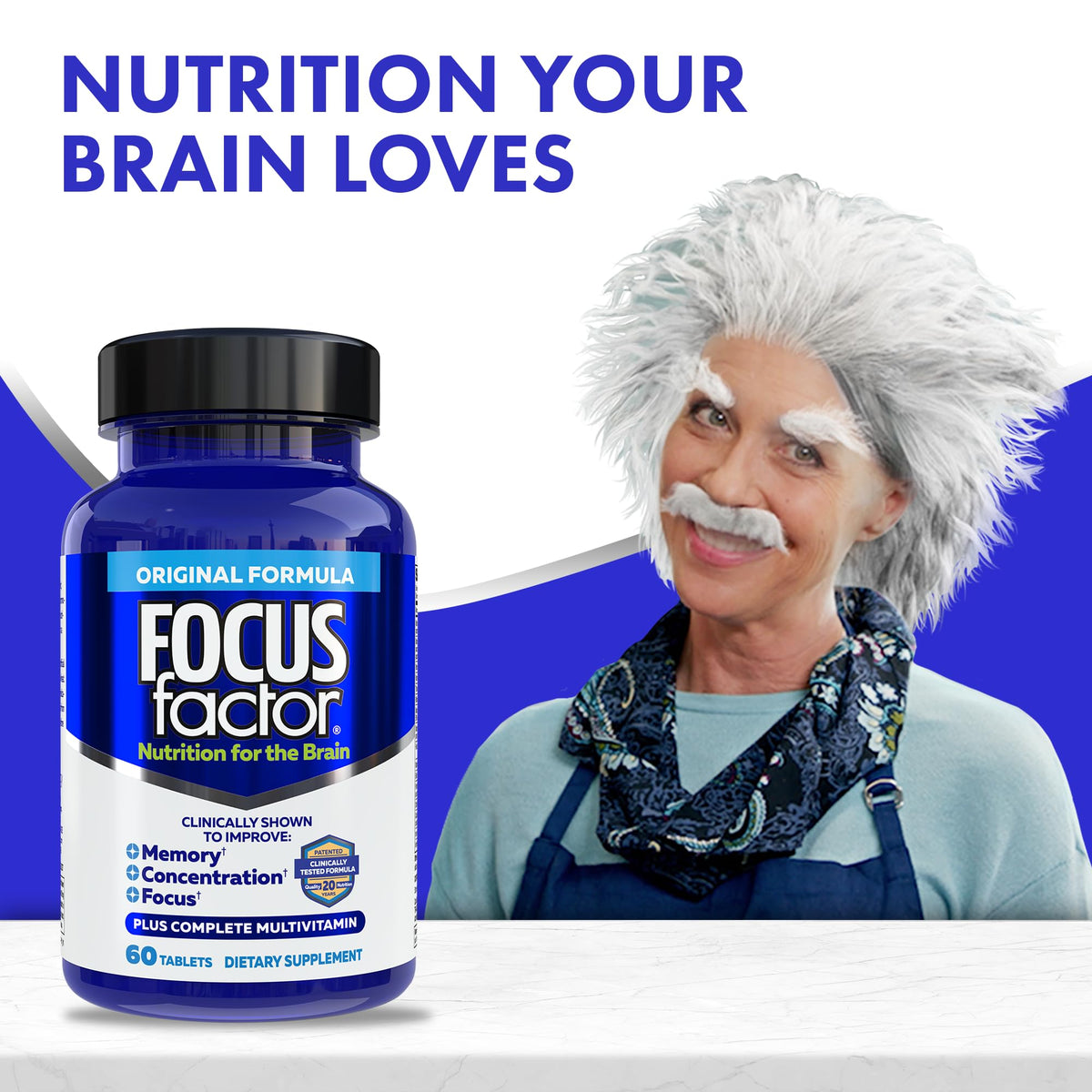 Focus Factor Brain Supplement for Memory & Concentration - 60 Tablets - image 5