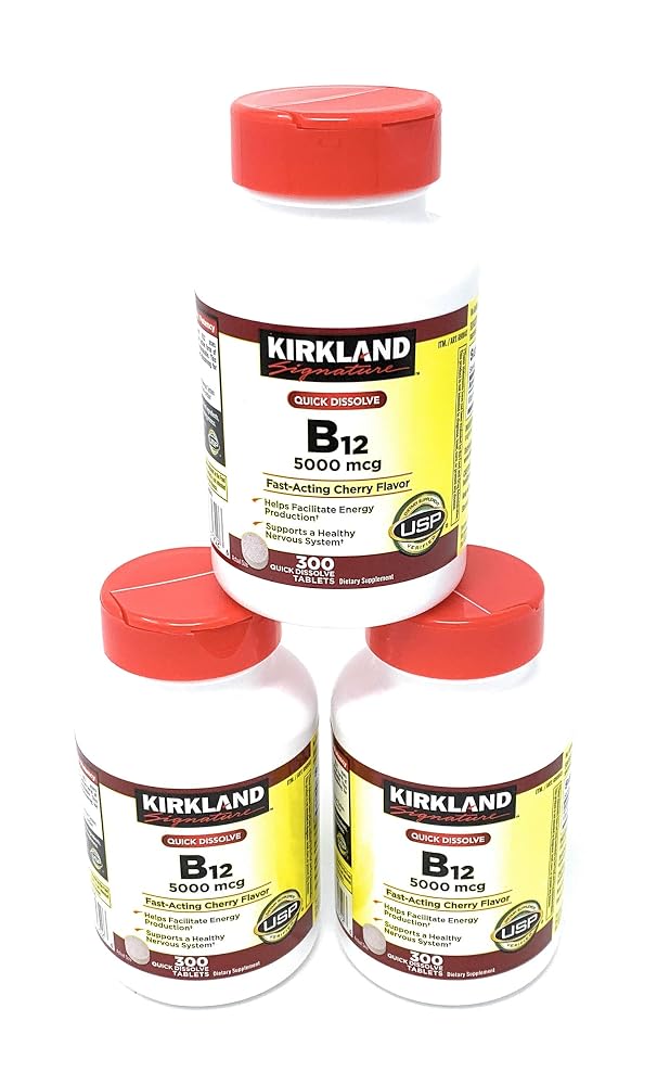 Kirkland Signature Sublingual B-12 5000 mcg - 300 Tablets