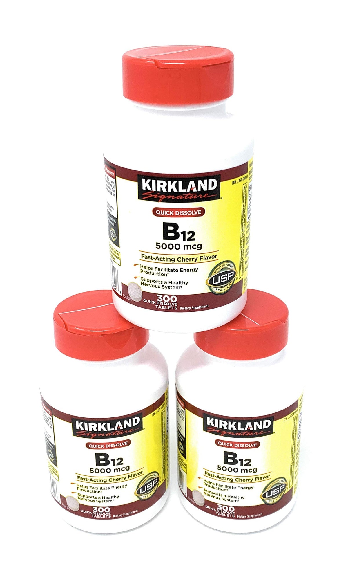 Kirkland Signature Sublingual B-12 5000 mcg - 300 Tablets