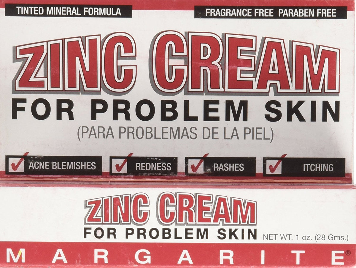 Margarite Cosmetics Zinc Cream - 24 x 1 oz