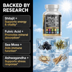 Clean Nutraceuticals Shilajit Supplement with Tongkat Ali - 90 Capsules - image 3
