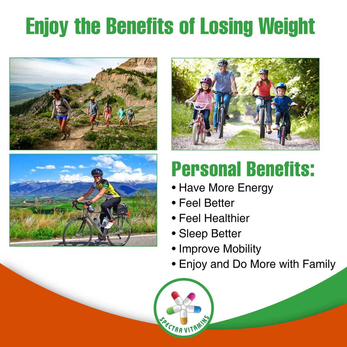 Spectra Vitamins Appetite SUPPRESSANT Natural Supplement to Help You