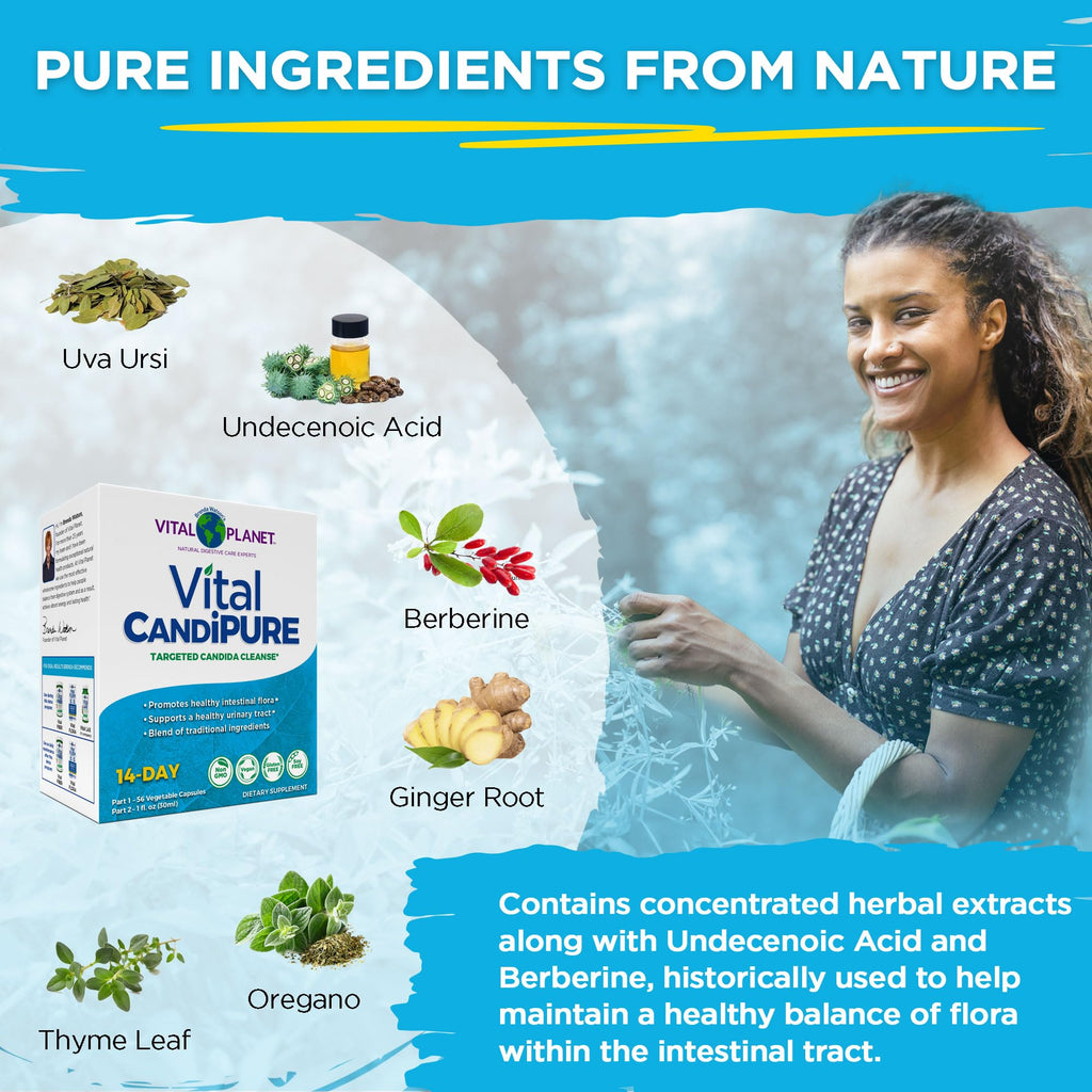 Vital Planet Vital CandiPURE Intestinal Cleanse - 14 Day Kit - image 6