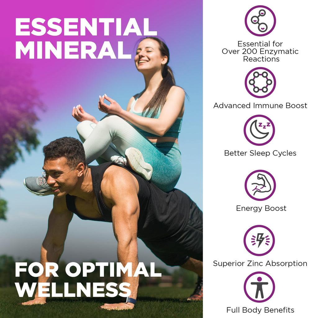 Nutrivein Premium Zinc - High-Absorption Zinc Supplements