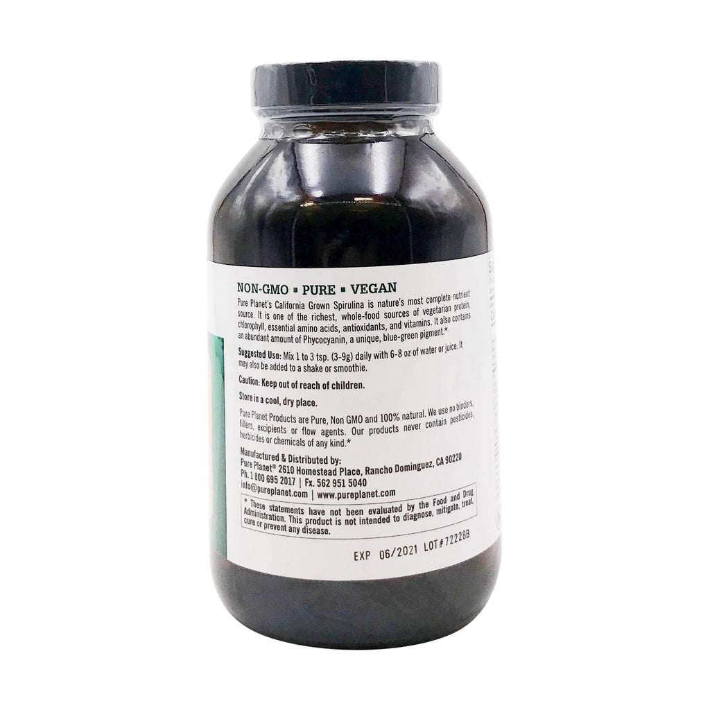 Pure Planet 100% Pure Spirulina Powder - 8 oz - image 2
