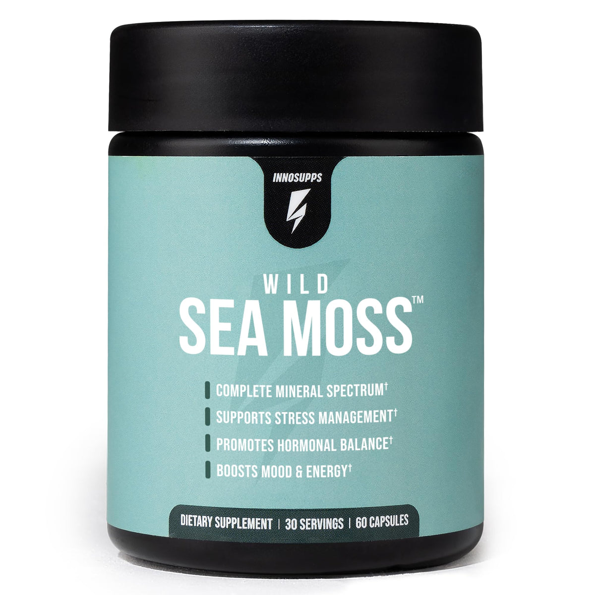 InnoSupps Wild Sea Moss Capsules Immune Support - 60 Capsules