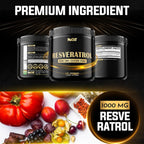NUQIIT Trans Resveratrol 1000mg Supplement - 120 Vegan Capsules - image 2