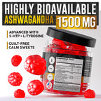 NOBLE NUTRITION Ashwagandha Gummies - Sugar Free & Vegan Ashwagandha