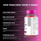 NutraRize Pure Luxe Keto ACV Gummies Apple Cider Vinegar - 180 Gummies - image 5