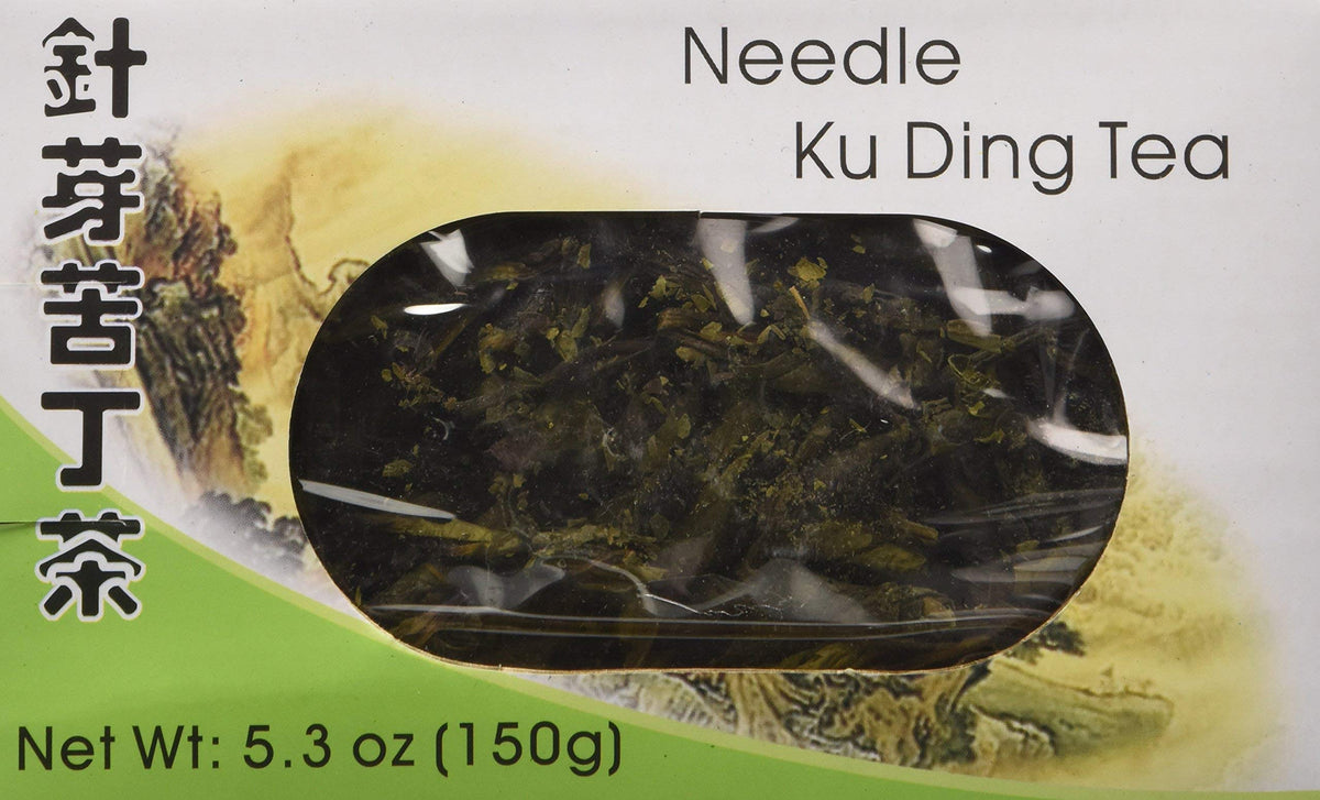 Lucky Eight Ku Ding Bitter Green Tea Loose Leaves - 4 Sticks