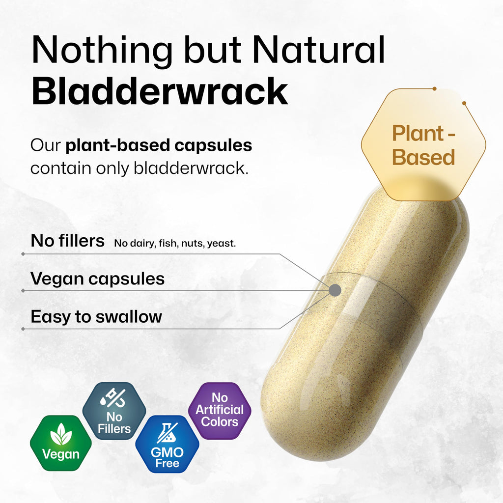 BIO KRAUTER Bladderwrack Iodine Supplement - 100 Capsules - image 4