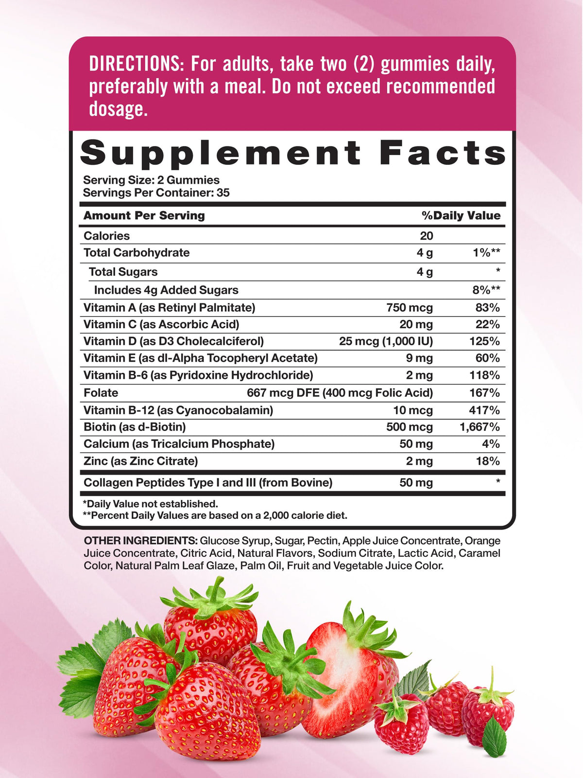 Nature's Truth Women's Multivitamin Gummies - 70 Count - image 2