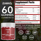 Droppels Apple Cider Vinegar Gummies 1000mg with Beet Root