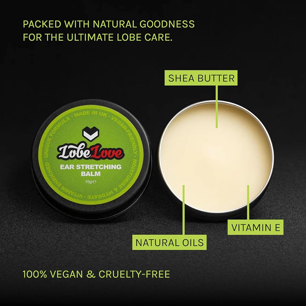 Stretch It Premium Ear Stretching Balm with Jojoba Oil - 15g - image 3