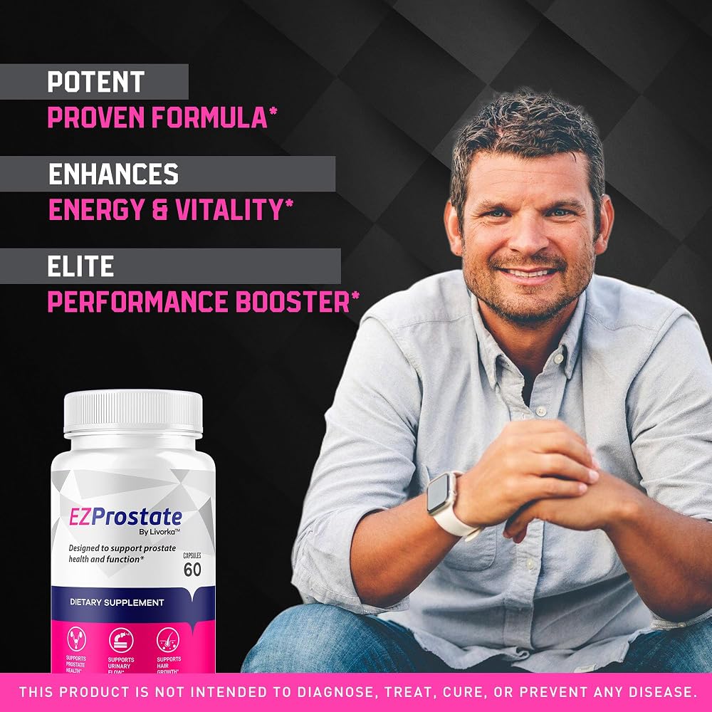 LIVORKA EZ Prostate Supplement Advanced Formula - 300 Capsules - image 3