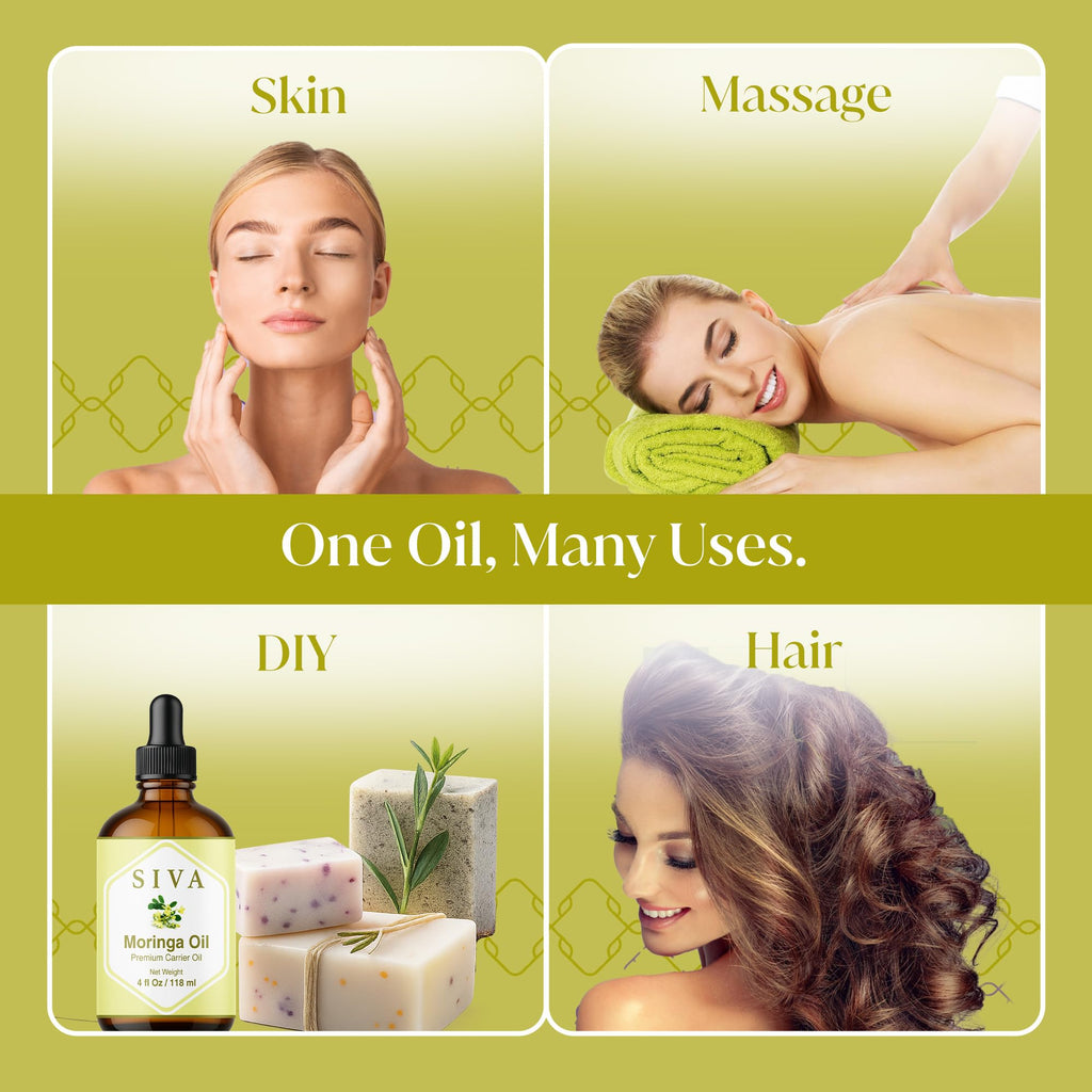 SIVA Organics Moringa Carrier Oil - 4 Fl Oz - image 5