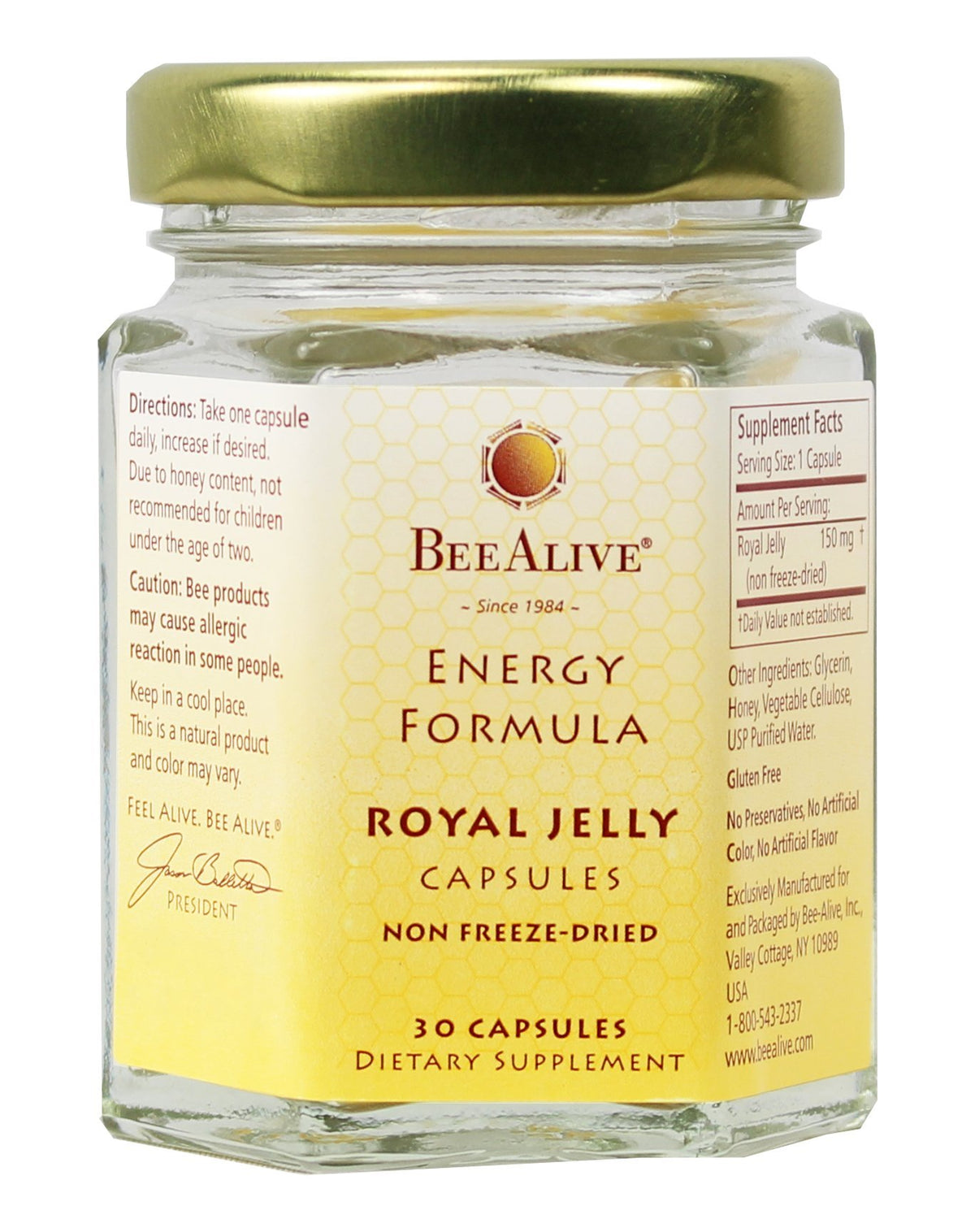 BeeAlive Royal Jelly Energy Formula