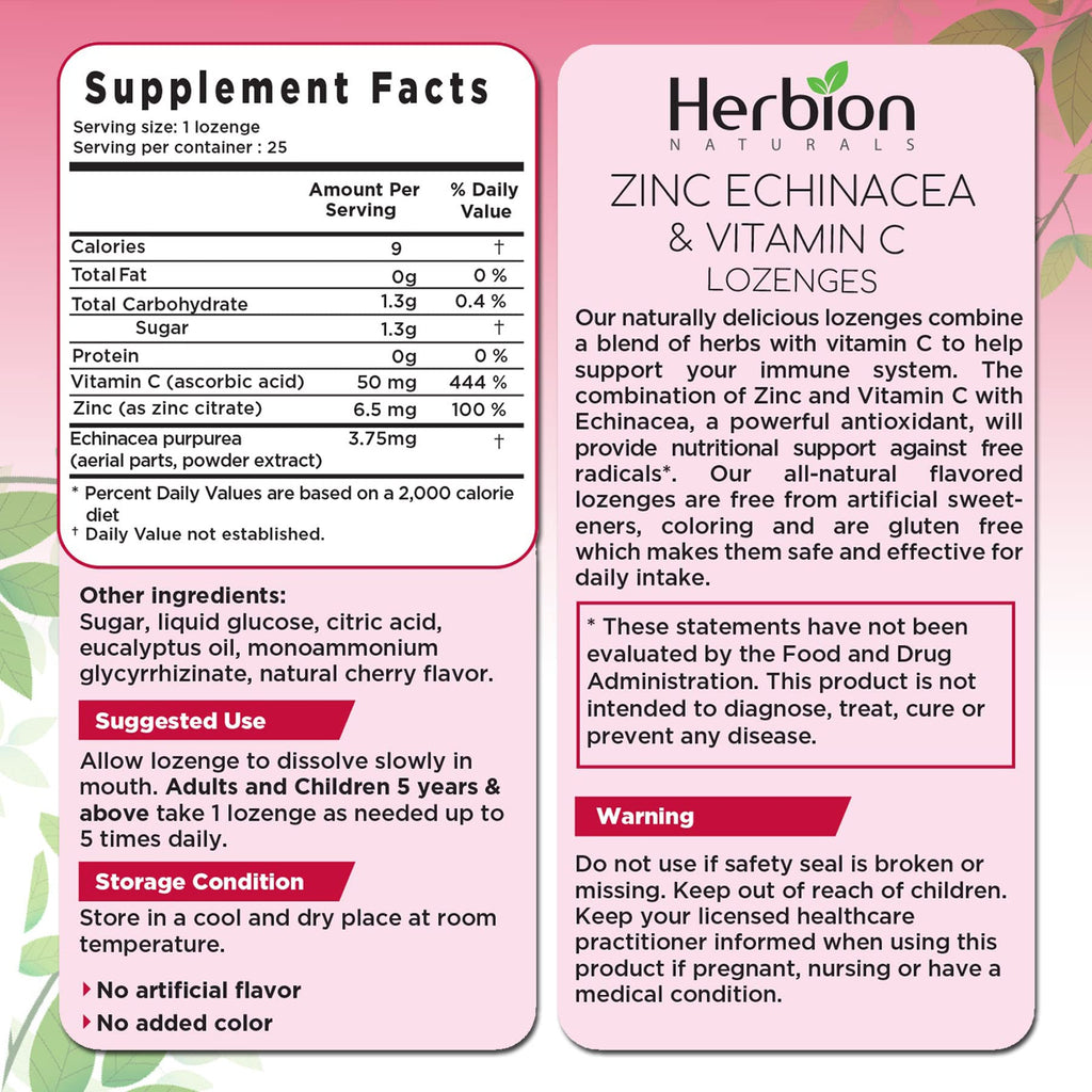 HERBION Naturals Zinc