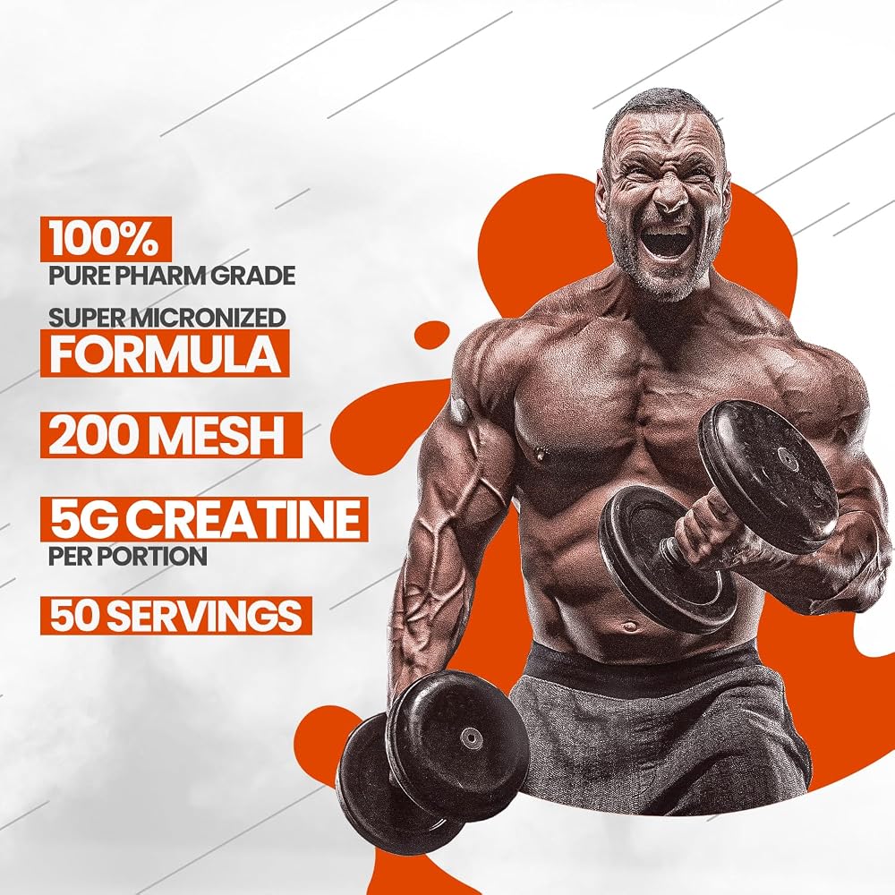 OLIMP Creatine Monohydrate Powder for Strength & Muscle – 250g - image 5