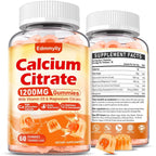 Edmmyliy Calcium Citrate Supplement Gummies - 120 Count
