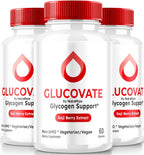 NutraRize Glucovate Glycogen Support Capsules - 180 Capsules