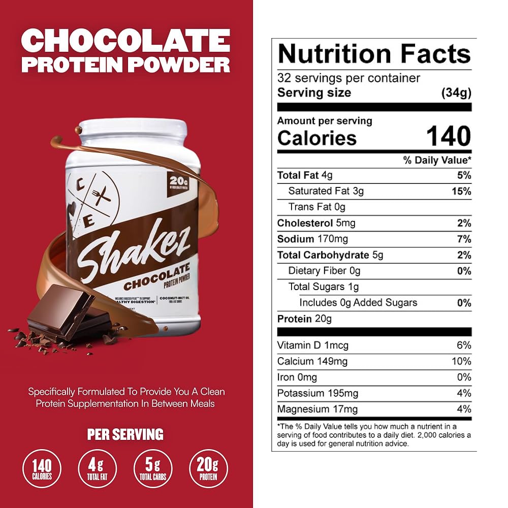 Clean Eatz Protein Powder 20g Whey & Casein Blend - 30 Servings - image 5