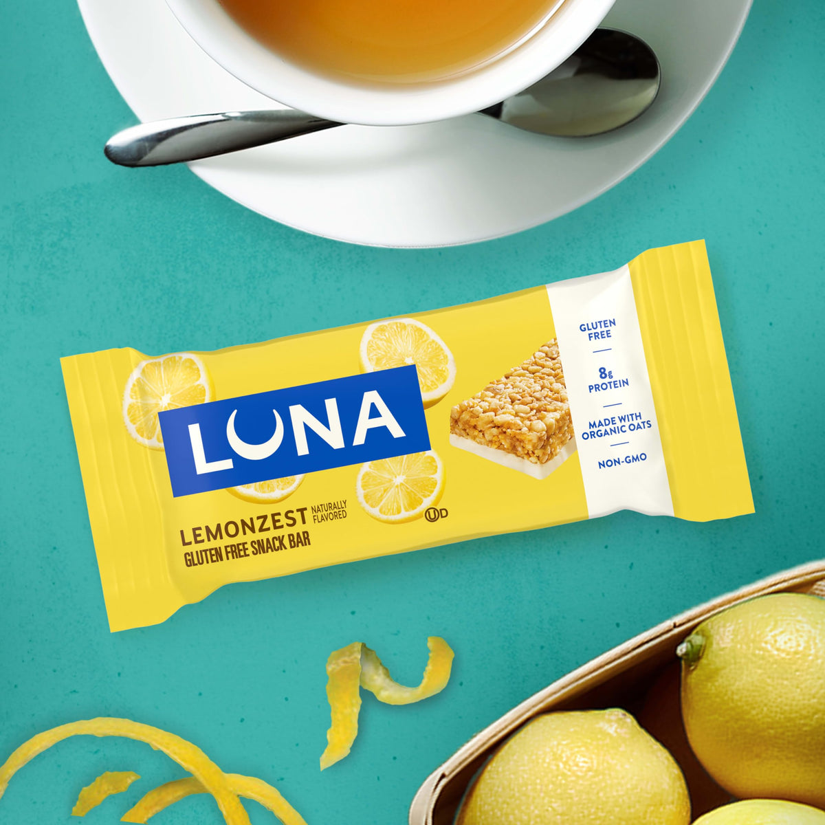Luna Bar LemonZest Gluten Free Protein Bars - 12 Count - image 7