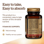 Solgar Methylcobalamin Vitamin B12 5000 mcg - 60 Nuggets - image 6