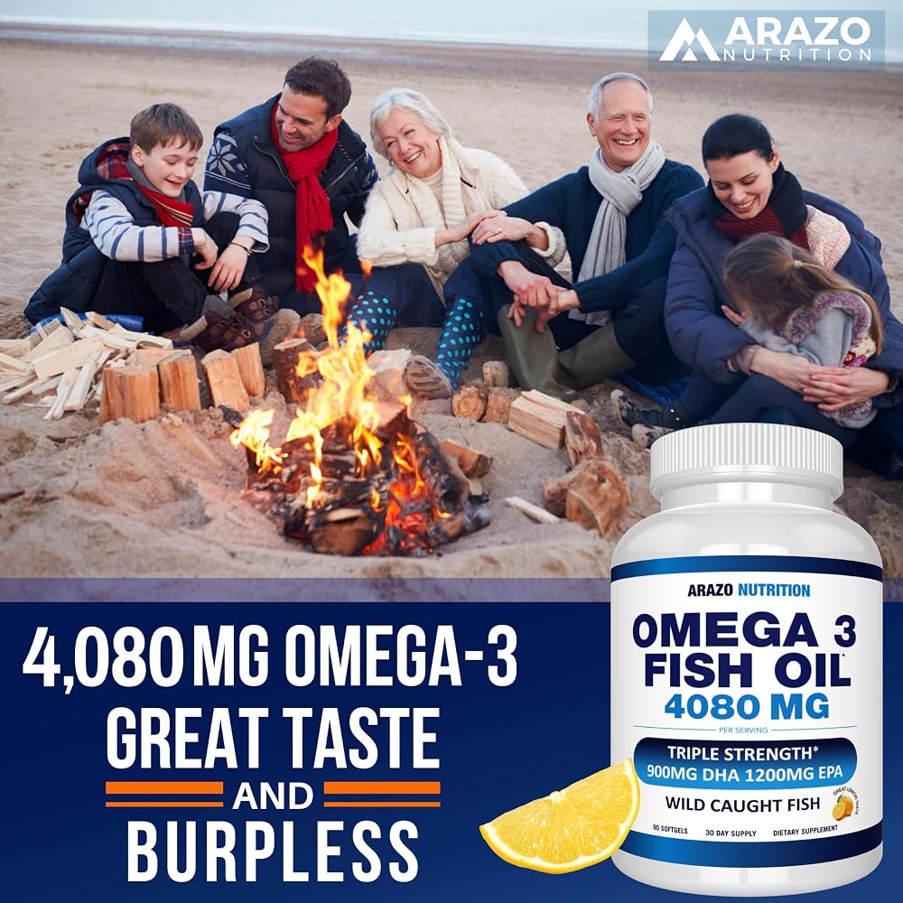 Arazo Nutrition Omega 3 Fish Oil 2250mg