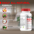 NutraRize Gluco Renu Capsules Natural Support - 180 Capsules - image 5