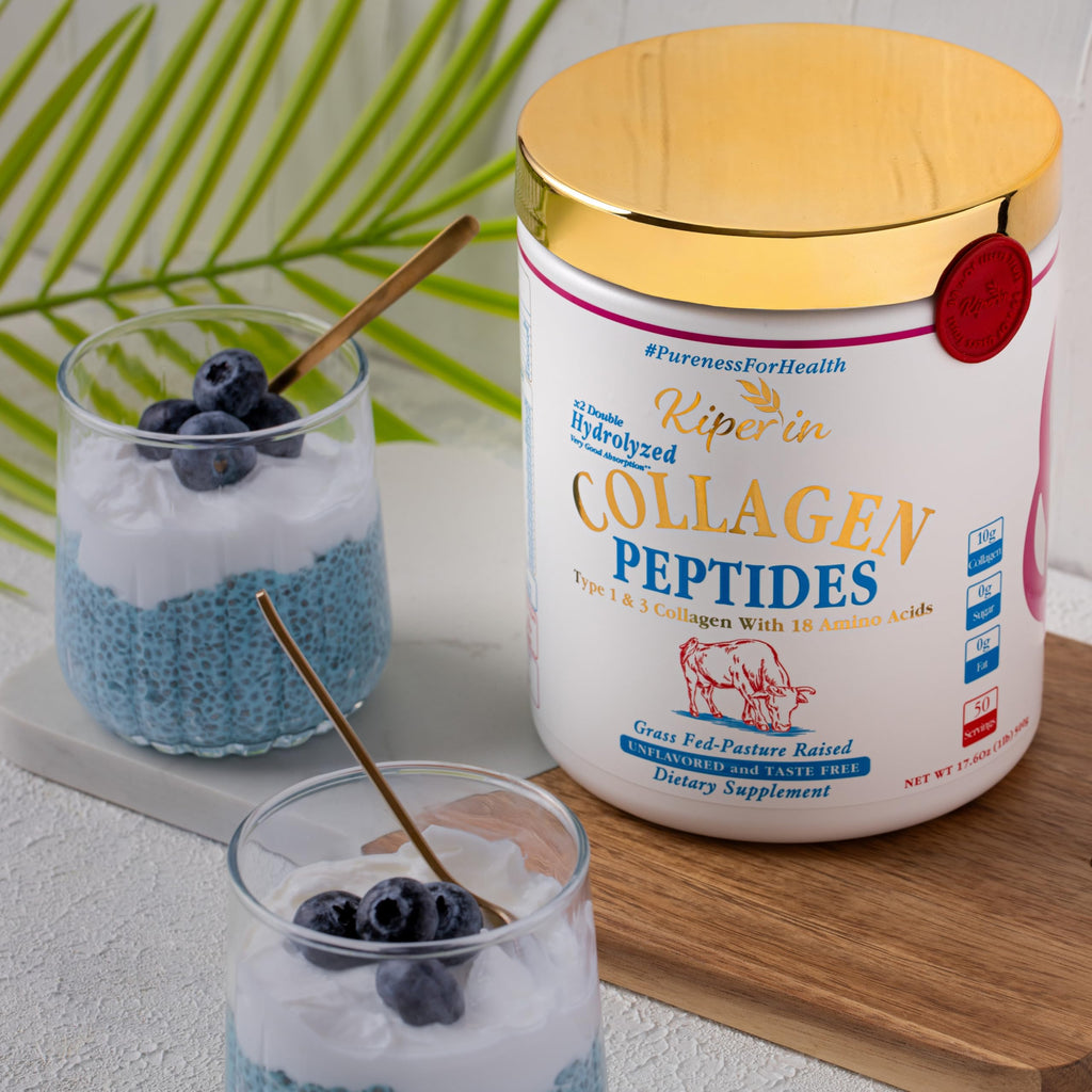 Kiperin Hydrolyzed Collagen Peptides for Women - 50 Servings - image 5
