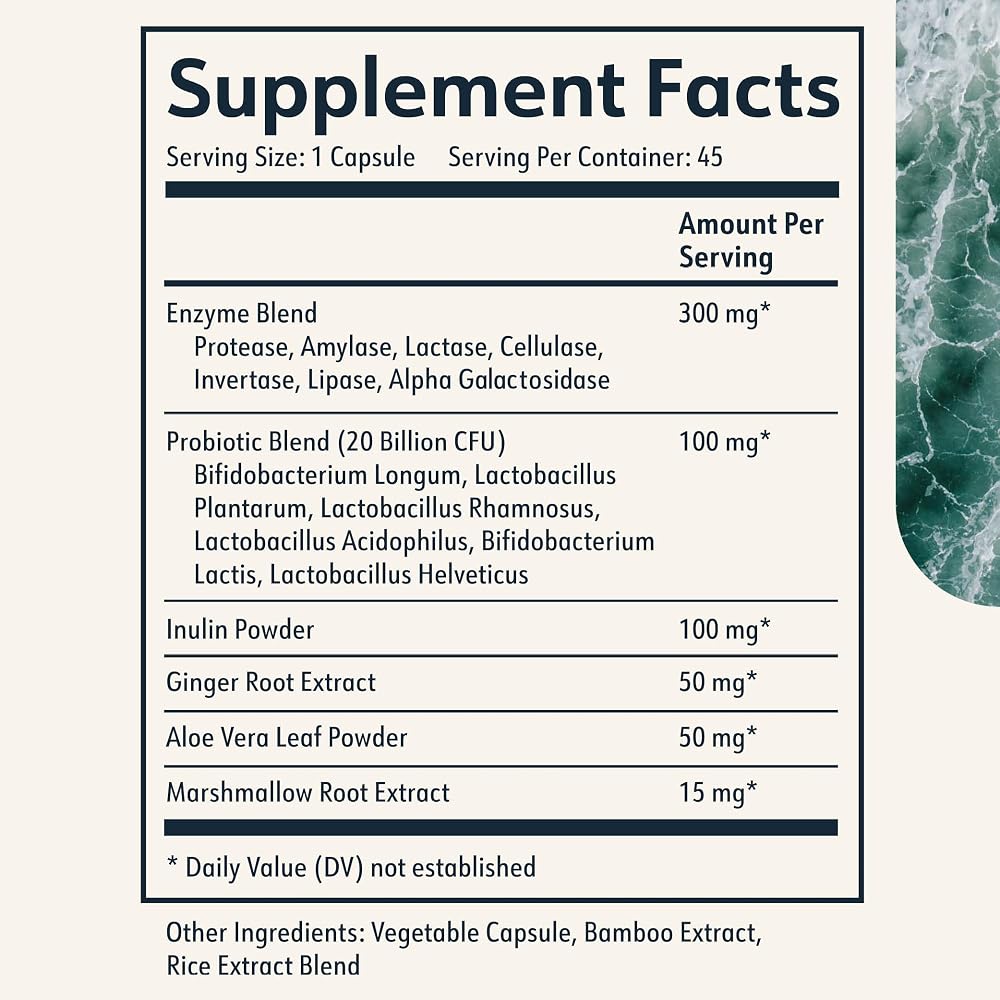 Cielo Daily Horizon Prebiotics Probiotics 20 Billion CFU - 45 Capsules - image 2