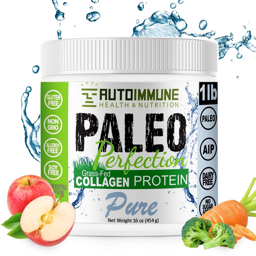 Autoimmune Health & Nutrition Grass Fed Beef Collagen Protein Powder