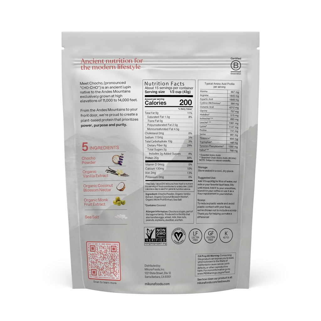 Mikuna Chocho Plant Protein