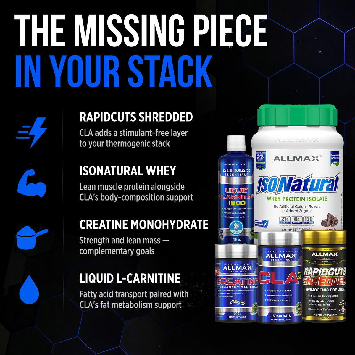 ALLMAX CLA 95 Conjugated Linoleic Acid - 90 Softgels - image 6
