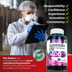 FITO MEDIC'S Lavender Pills 1600 mg - 120 Softgels - image 5
