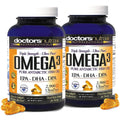 Doctors Nutra Wild Omega 3 Fish Oil DPA Supplement 2900mg - Pack of 2