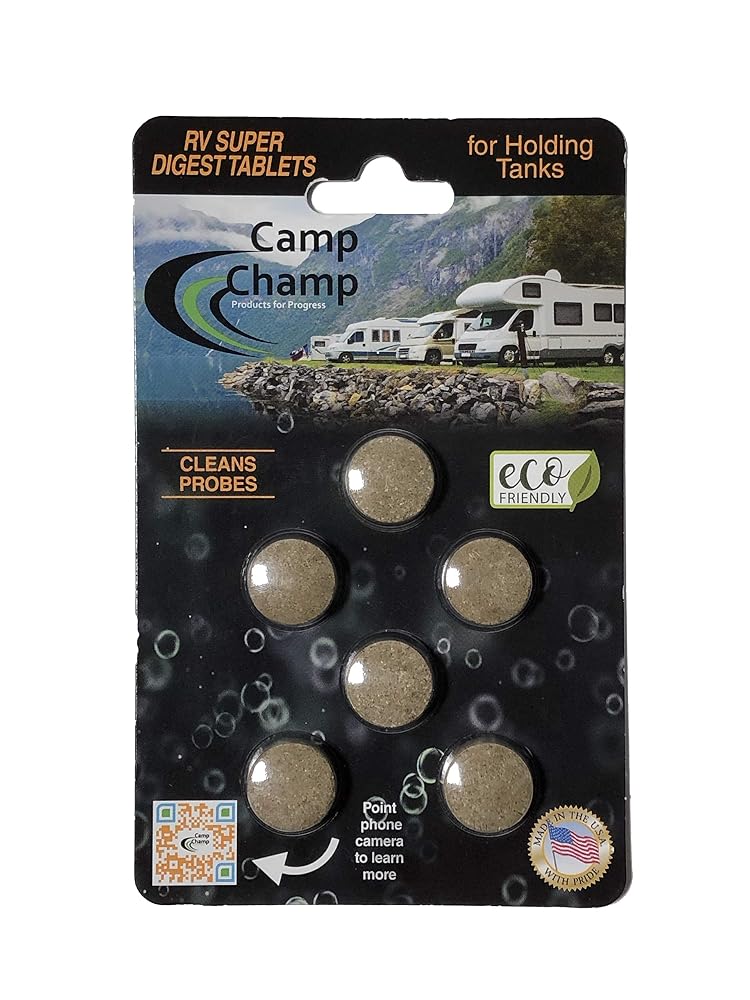 Camp Champ Super Digest for RV Holding Tanks - 6 Tablets