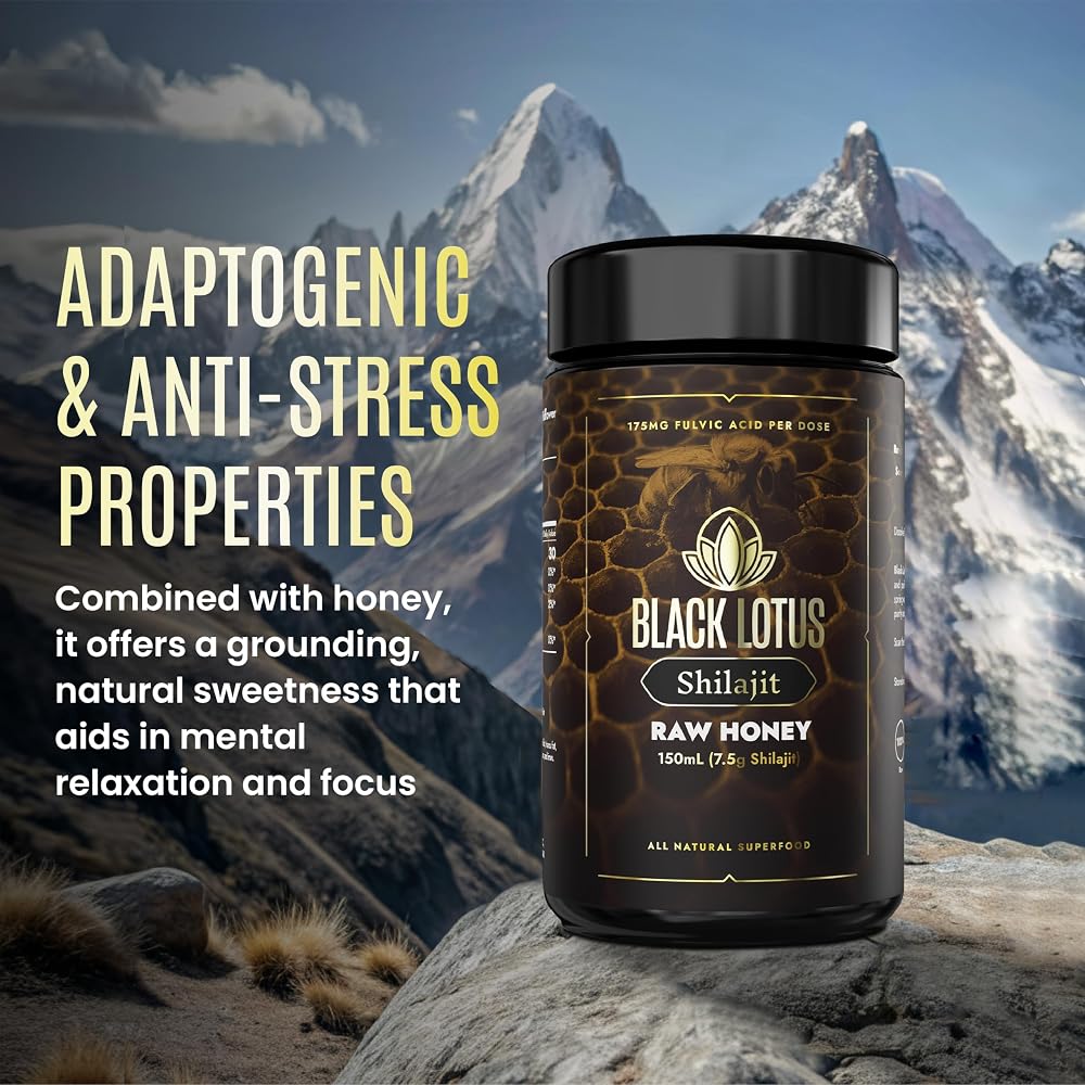 Black Lotus Pure Shilajit Resin Liquid Tincture - 150ml - image 5